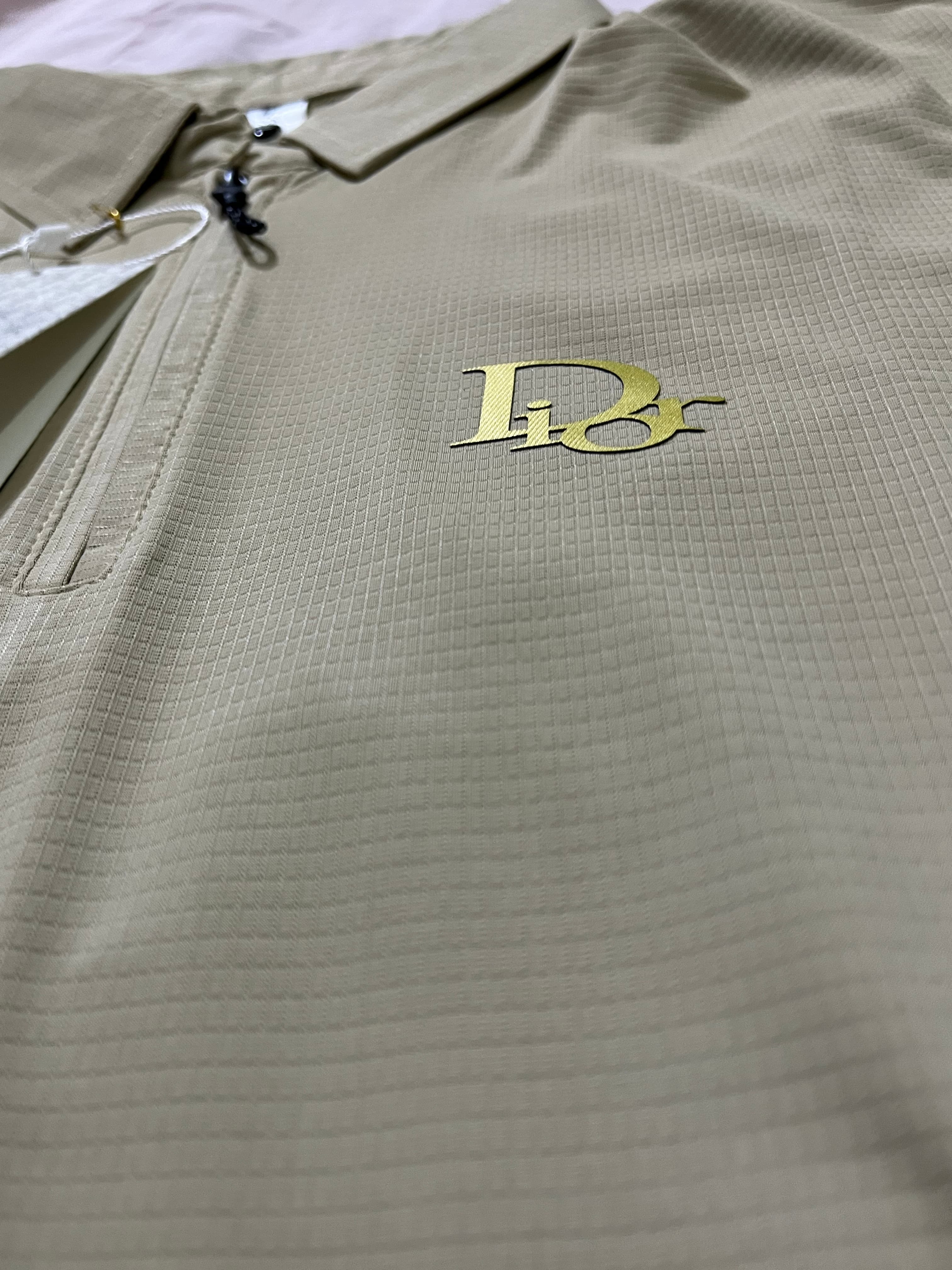 Zip Polo T-Shirt
